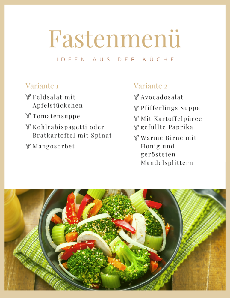 Fastenmenü